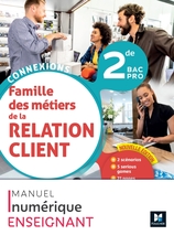 Connexions - LA RELATION CLIENT 2de Bac Pro - Éd. 2023 - Manuel numérique enseignant