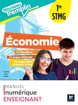 Nouveau Tremplin - ECONOMIE 1re STMG - Ed. 2023 - Manuel numérique enseignant