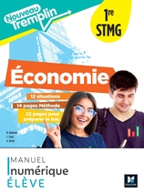 Nouveau Tremplin - ECONOMIE 1re STMG - Ed. 2023 - Manuel numérique élève