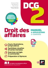 DCG 2 - Droit des affaires - Manuel et applications 2025-2026 DCG 2 - Droit des affaires - Manuel et applications 2025-2026