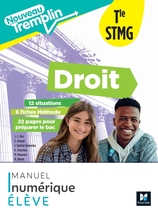 Nouveau Tremplin - DROIT - Tle STMG - Éd. 2024 - Manuel numérique élève