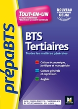 PREPABTS - Toutes les matières générales - BTS Tertiaires - Révision et entrainement - PDF