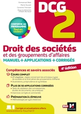 DCG 2 - Droit des sociétés et autres groupements d'affaires - Manuel et applications 2025-2026 DCG 2 - Droit des sociétés et autres groupements d'affaires - Manuel et applications 2025-2026