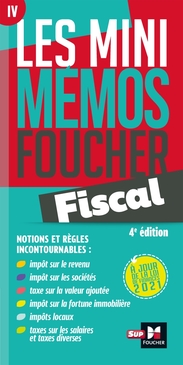 Les mini memos Foucher -  Fiscal - 4e edition - Révision