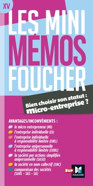 Les mini memos Foucher - Micro-entreprise Révision