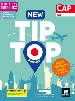 New Tip Top ENGLISH CAP - Ed. 2020 - Livre élève | Editions Foucher