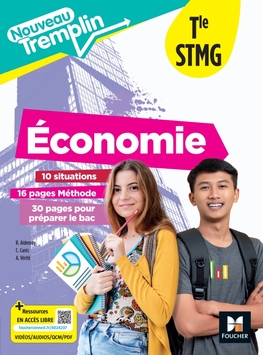 Nouveau Tremplin - ÉCONOMIE - Tle STMG - Ed. 2024 - Livre élève