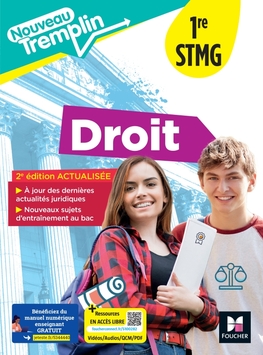 Nouveau Tremplin - Droit - 1re STMG - Éd. 2025 - Manuel numérique enseignant Nouveau Tremplin - Droit - 1re STMG - Éd. 2025 - Manuel numérique enseignant