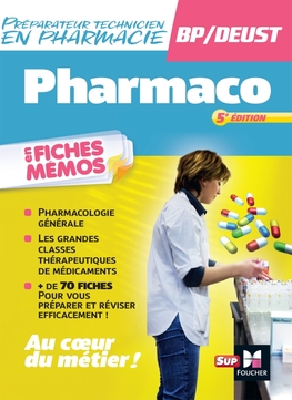 Pharmacologie - BP préparateur en Pharmacie 5e édition