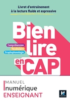 Bien lire en CAP - FRANCAIS - Ed. 2023 - Manuel numérique enseignant