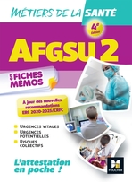 AFGSU 2 - Métiers de la santé - 4e édition  - Révision et entraînement 2023/ 2024