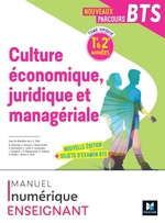 Nouveaux Parcours - CEJM BTS 1re année - Éd. 2022 - Manuel numérique enseignant