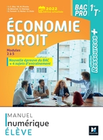 Ressources Plus - ECONOMIE-DROIT 1re Tle Bac Pro - Ed. 2022 - Manuel numérique élève