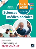 Réussite ASSP Sciences médico-sociales Bac Pro ASSP 2de 1re Tle - Éd. 2022- Numérique Enseignant