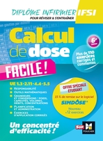 Calcul de dose facile - Infirmier en IFSI - DEI - 6e édition - Révision