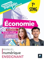 Nouveau Tremplin - ÉCONOMIE - Tle STMG - Ed. 2024 - Manuel numérique enseignant