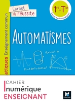 Carnet de réussite - AUTOMATISMES - MATHS - 1re-Tle Séries techno - Ed. 2021 - Manuel num enseignant