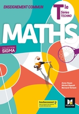 Sigma - MATHS Tle séries technologiques - Ed. 2020 - Livre élève