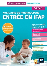 Réussite admission Entrée en IFAP - Auxiliaire de puériculture 2025