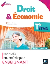 Perspectives - DROIT ÉCONOMIE - Tle STMG - Éd. 2024 - Manuel numérique enseignant