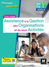 Parcours interactifs - AGORA - 1re Bac Pro - Livre élève