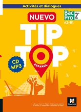 NUEVO TIP TOP Español 2de BAC PRO - Éd. 2018 - CD Audio