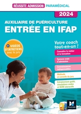 Réussite admission Entrée en IFAP - Auxiliaire de puériculture 2024