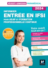 Réussite admission Entrée en IFSI - Formation professionnelle Continue + AS/AP 2024