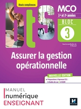 BLOC 3 - Assurer la gestion opérationnelle BTS MCO 1&2 - Éd.2022 -  Manuel numérique enseignant