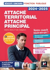 Réussite Concours - Attaché territorial, Attaché principal Cat. A - 2024-2025 - Préparation complète